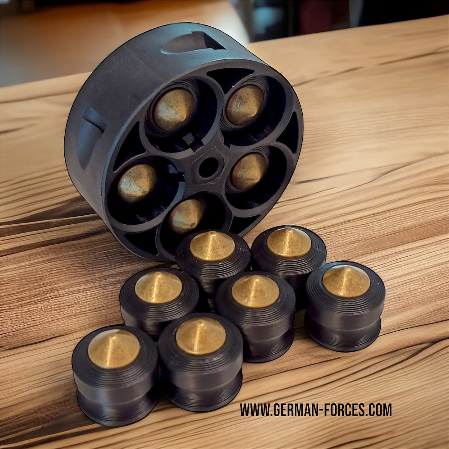 10x HDR 68 | TR 68 DESTROYER Messingkopf Munition Cal 68 3D-Druck