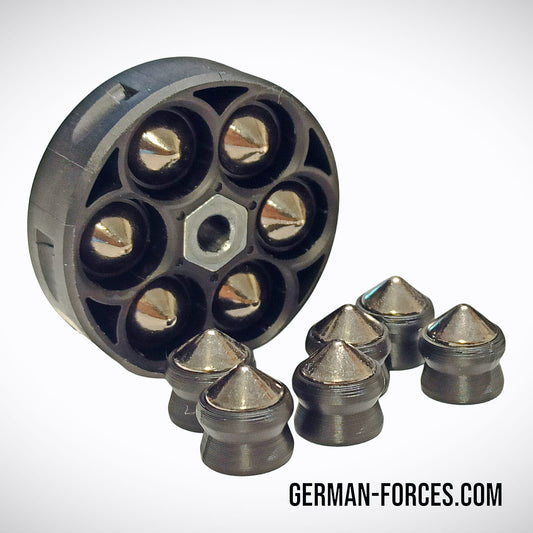12x Diabolos HDR50 | TR50 | CaI 50 | passgenau | Metall+3D Druck