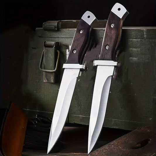 Jagdmesser / Bowiemesser Outdoor Camping Angel Messer Rostfrei